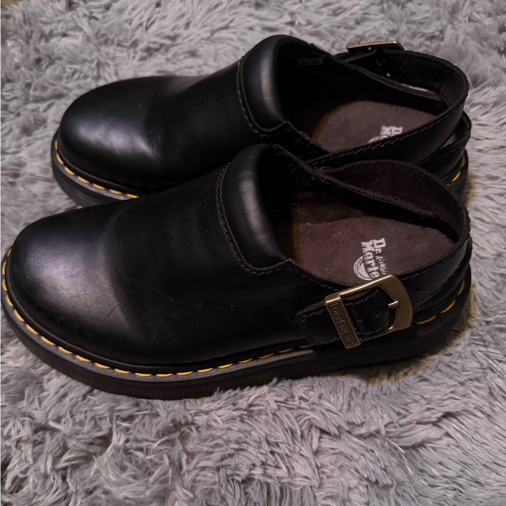 Dr. Martens Leather Mules Size 7 - Picture 8 of 8
